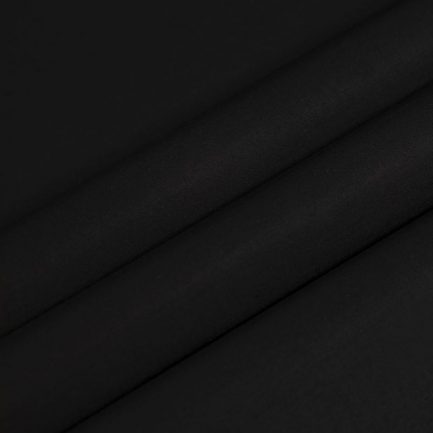 MUSHY Black Cotton Fabric