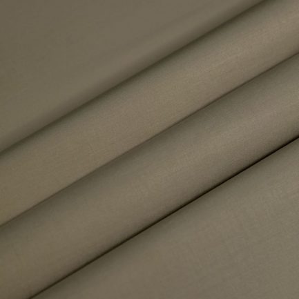 MUSHY Dark Beige Cotton Fabric