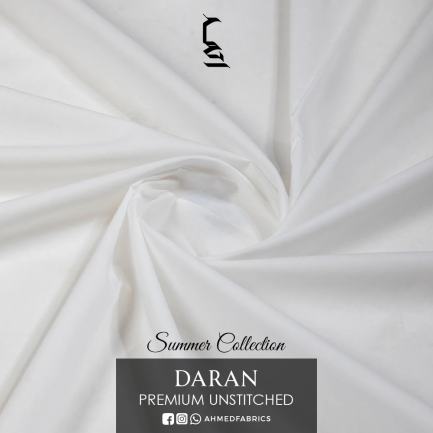 DARAN White Premium Unstitched Collection