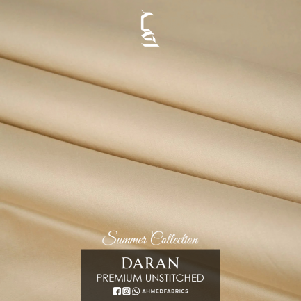 DARAN Beige Light Premium Unstitched Collection