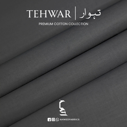 TEHWAR Dark Grey Premium Cotton Collection