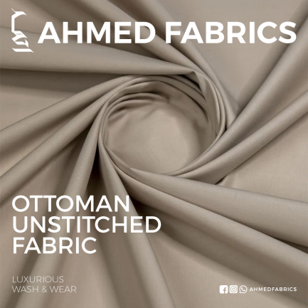 OTTOMAN Dark Beige Unstitched Collection