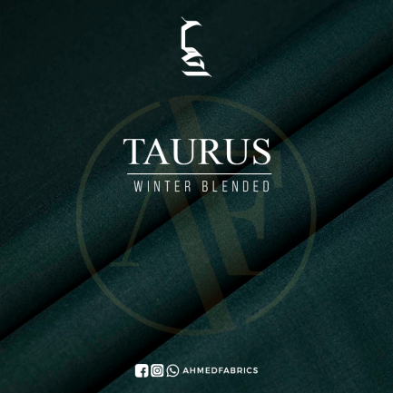 Taurus – Green Unstitched Winter Blended