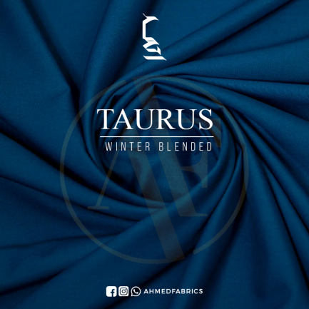 Taurus – Navy Blue Unstitched Winter Blended