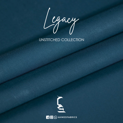 LEGACY Royal Blue Premium Men Unstitched Fabric