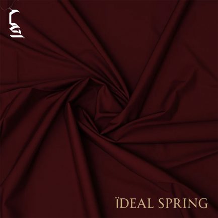 IDEAL SPRING Maroon Men Unstitched Fabric
