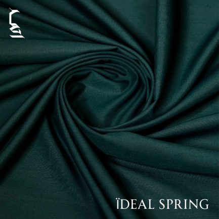 IDEAL SPRING Emerald Green Men Unstitched Fabric
