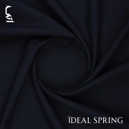 IDEAL SPRING Dark Navy Blue Men Unstitched Fabric